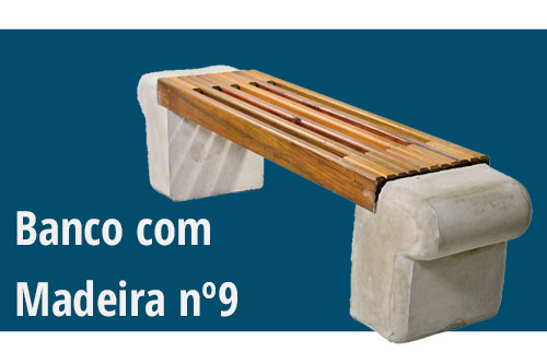 Banco de Concreto para Praça | Bancos Concreto para Parça