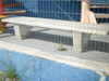 banco de concreto sem encosto
